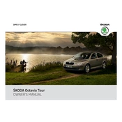 Škoda Octavia Tour 2011 Car manual cover