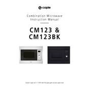 Caple CM123 Microwave manual cover