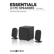 PC World Essentials PSP21BK15 manual cover