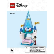 LEGO Cinderella 43206-4 Construction Set manual cover