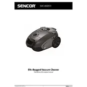 Sencor SVC 8505TI Vacuum Cleaner manual cover