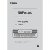 Yamaha PSR-E273 Keyboard