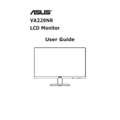 ASUS VA229NR Monitor manual cover