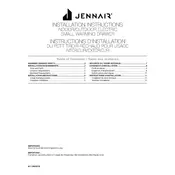 JennAir Noir JJD3024HM Drawer manual cover