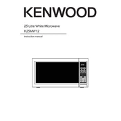 Kenwood K25MW12 manual cover