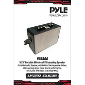 Pyle PG680A Speaker manual cover