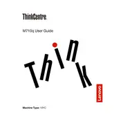 Lenovo ThinkCentre M710q Computer manual cover