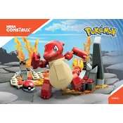 Mega Construx Mattel Pokemon Charmeleon Pack DYR76 Construction Set manual cover