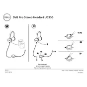 Dell UC350 Headset manual cover