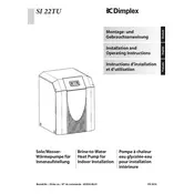 Dimplex SI 22TU Heat Pump manual cover