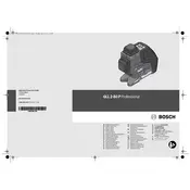 Bosch 0 601 063 204 Laser manual cover