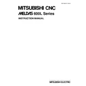 Mitsubishi M600L Numerical Control manual cover