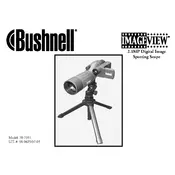 Bushnell 78-7351 Scope manual cover