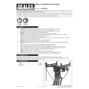 Sealey ADT200 Cradle manual cover