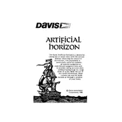 Davis Artificial Horizon 144 Compass manual cover