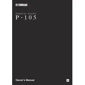 Yamaha P-105 Piano