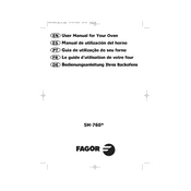 Fagor 5H-760B Oven manual cover