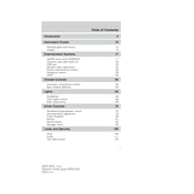 Lincoln MKX 2008 SUV manual cover