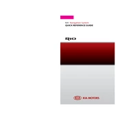 Kia Rio Navigation System 2016 Hatchback manual cover