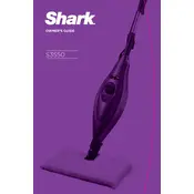 Shark S3550 Mop manual cover