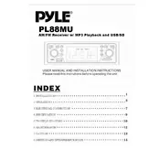 Pyle PL88MU Radio manual cover