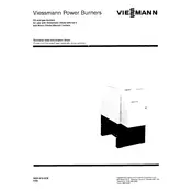 Viessmann Vitola-Biferral-E Series 13516 Gas Burner Boiler manual cover