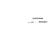 Dodge Avenger 2011 Sedan manual cover