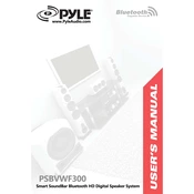 Pyle PSBVWF300 Speaker System manual cover