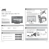 JVC LT-32C670 manual cover