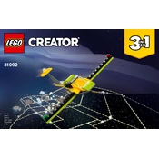 LEGO 31092-3 Construction Set manual cover