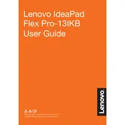 Lenovo IdeaPad Flex Pro-13IKB Laptop manual cover