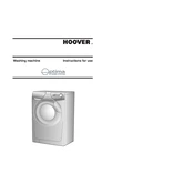 Hoover OPH 716DF-80 manual cover