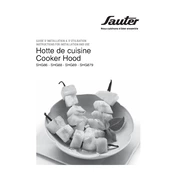 Sauter SHG86BF1 Hood manual cover