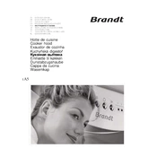 Brandt AD1521X Hood manual cover