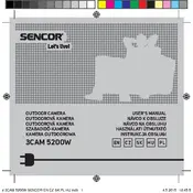 Sencor 3CAM 5200W Camera manual cover