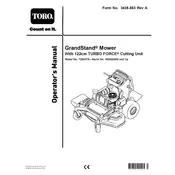 Toro GrandStand 122-cm 72504TE Mower