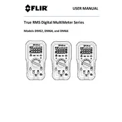 Flir DM62 Multimeter manual cover