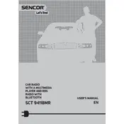 Sencor SCT 9411BMR Radio manual cover