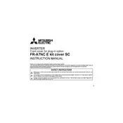 Mitsubishi FR-A7NC E Inverter manual cover