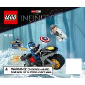 LEGO 76189 Construction Set manual cover