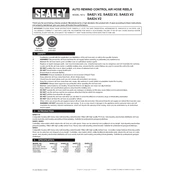 Sealey SA821.V2 Hose Reel manual cover