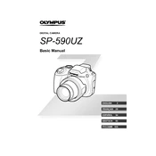 Olympus SP-590UZ manual cover