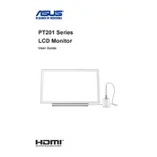 ASUS PT201Q Monitor manual cover