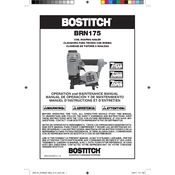 Bostitch BRN175 Nailer manual cover