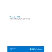 Dell Precision 5770 Workstation manual cover