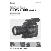 Canon EOS C300 Mark II manual cover