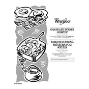 Whirlpool WCG52424AS Cooktop manual cover