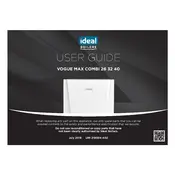 Ideal Vogue Max Combi 26 Boiler manual cover