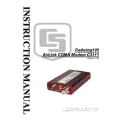 Campbell Scientific Redwing105 AirLink C3111 Modem manual cover
