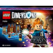 LEGO Fantastic Beasts 71253-1 Construction Set manual cover